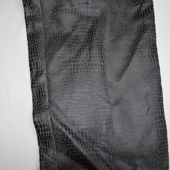 Krazy Larry Snakeskin Patterned Pants - Picture 4 of 5